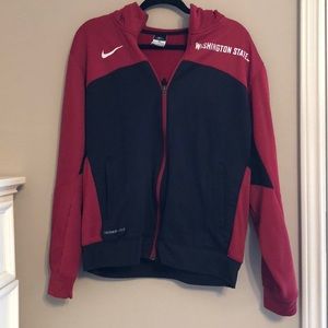 Nike Washington State Zip Up Hoodie
